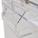 Foosball Table "Lexie" 144x90 cm Transparent