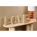 Word to place "Love" Beige, 59x20 cm Beige