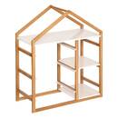 3-Shelf Bookcase "Bako" White, 68x82 cm White