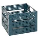 Set of 4 "Azae" boxes 35x30 cm Blue