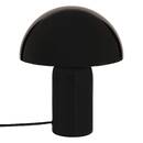 Mushroom lamp "Lito" Black, H.24.5 cm Black