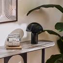 Mushroom lamp "Lito" Black, H.24.5 cm Black