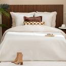Bedspread and 2 pillowcases "Lilou" Ivory, 260x240 cm Ivory