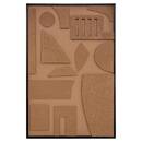 3D Canvas "Jilani" Brown, 60x90 cm Brown