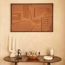 3D Canvas "Jilani" Brown, 60x90 cm Brown