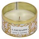"Sujan" Candle Set 8 candles, Various scents Gold