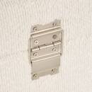 Set of 3 "Carlie" trunks White, 54x26 cm White