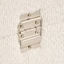 Set of 3 "Carlie" trunks White, 54x26 cm White