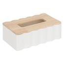 Tissue Box "Cherie" L.24 cm, White White