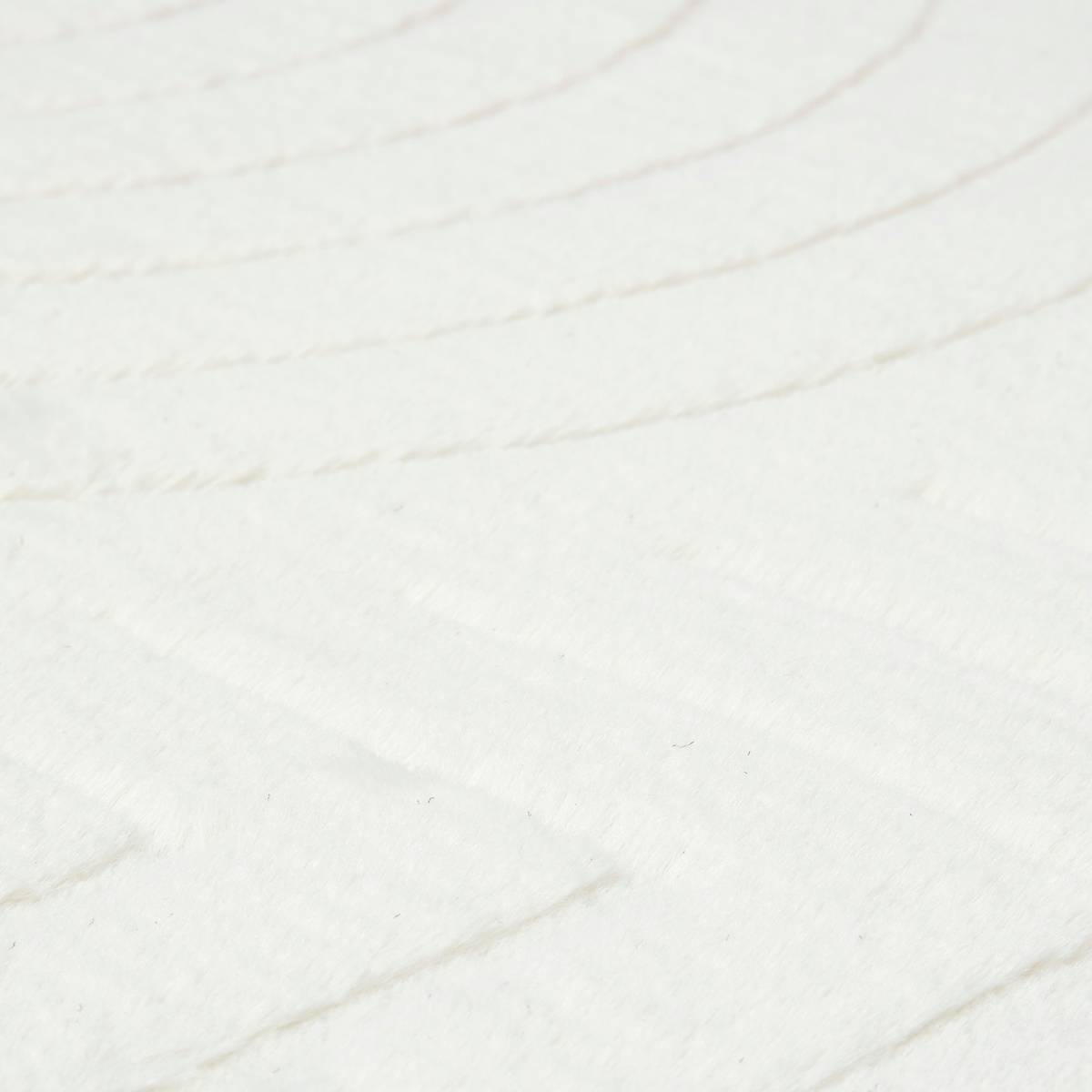"Arka" Faux Fur Rug Ivory, 170x120 cm Ivory