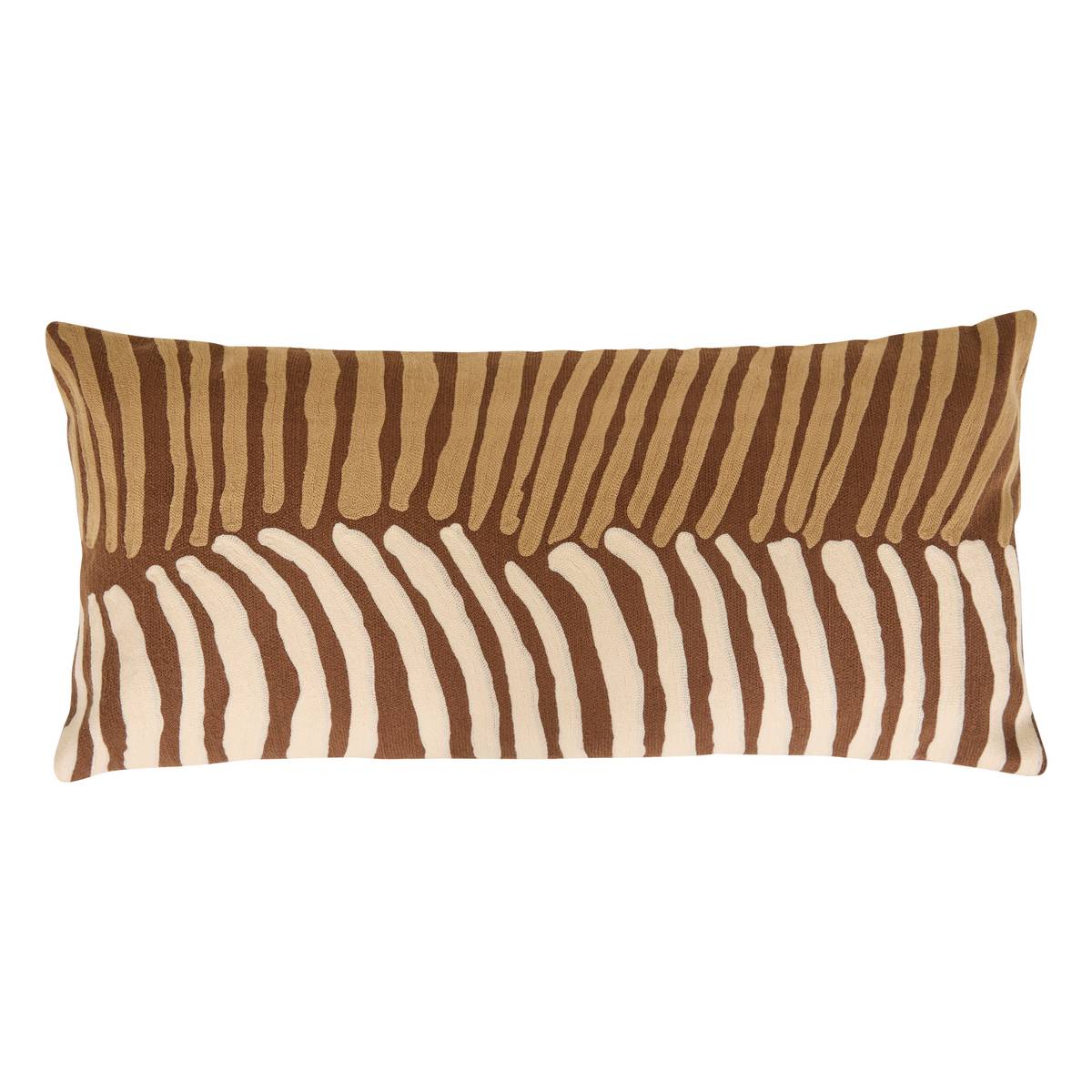 Cushion "Hary" Brown, 75x35 cm Chestnut 1