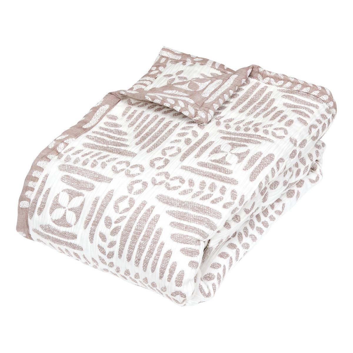 Bedspread "Nuvia" Terracotta, 260x240 cm Terracotta