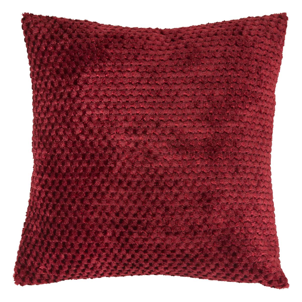 Cushion "Lyno" Garnet Red, 40x40 cm Red