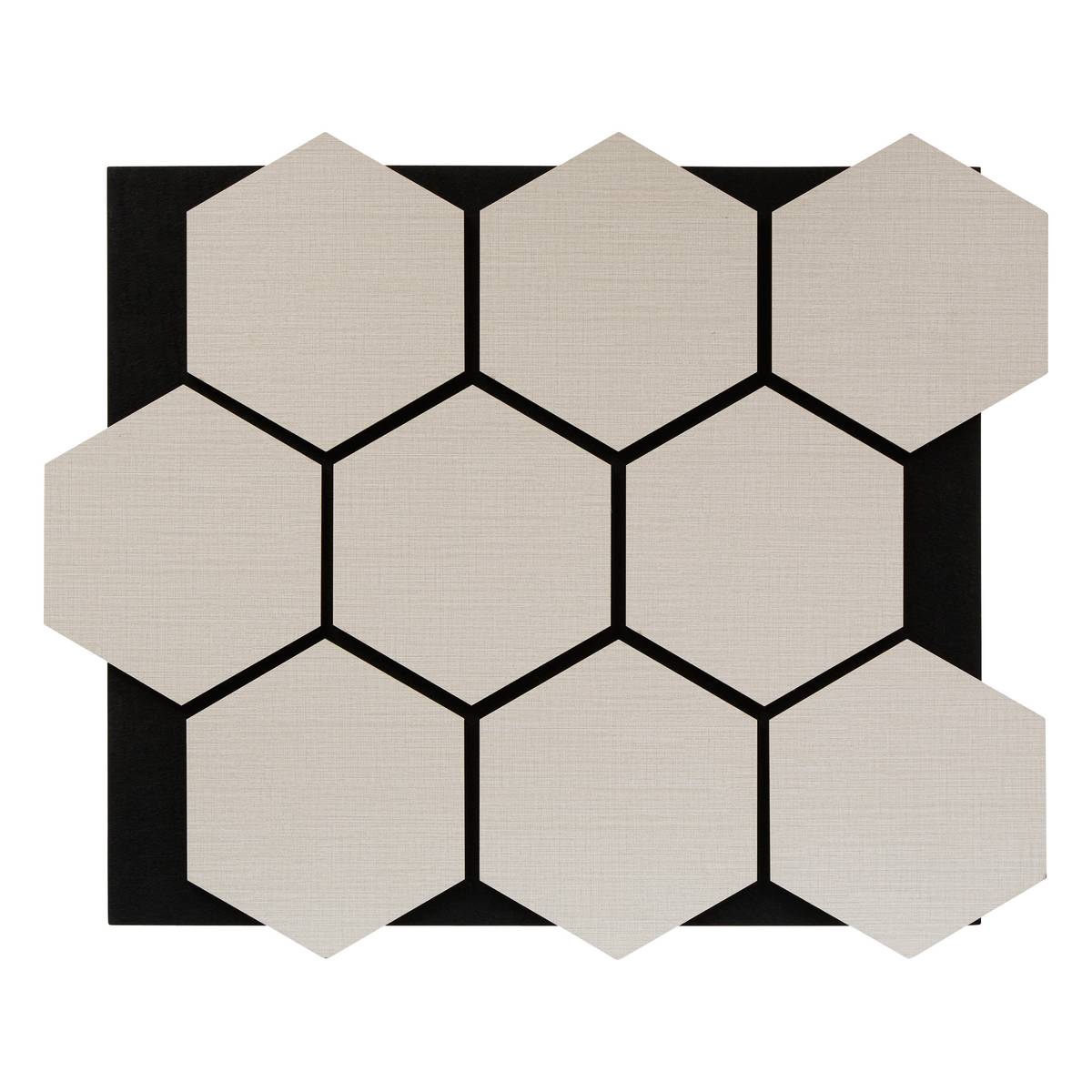 "Clint" decorative wall panel Beige Linen, 56x69 cm Beige