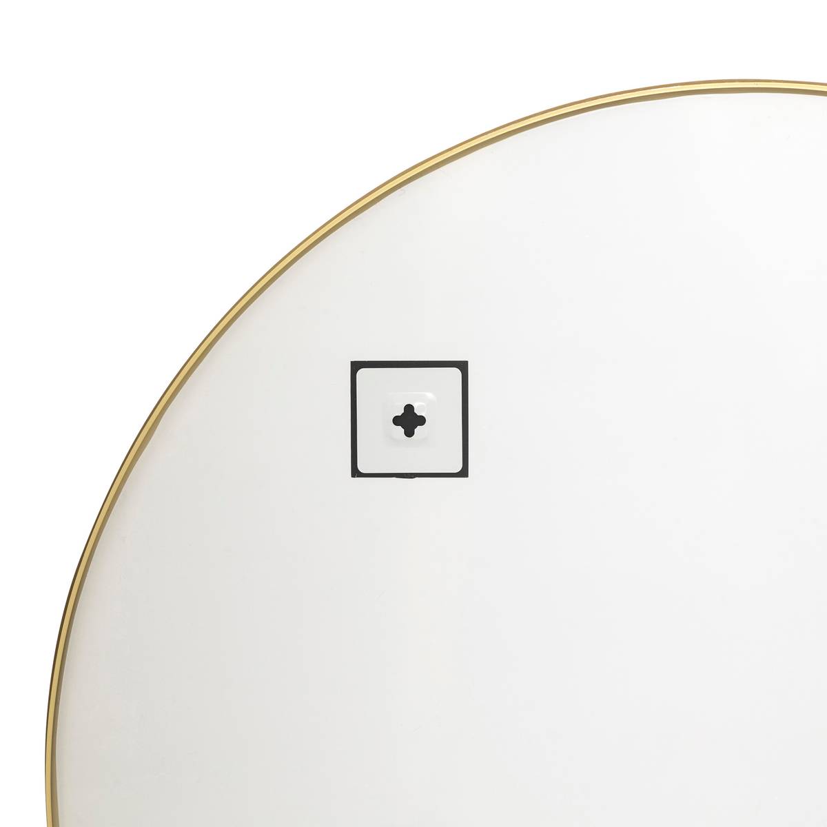 Wall Mirror "Alice" Gold, 90x65 cm Gold