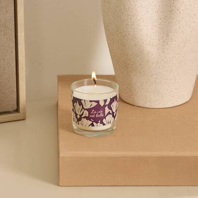 Scented candle "daril" vanilla, multicolored, 45g