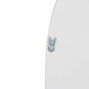 Wall Mirror "Calypso" Pearl Grey, 96x66 cm Grey