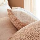 Printed bedding set "Aiden" Multicolor, 240x220 cm Beige