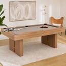 3-in-1 Dining Table "Dave" Brown, 215x121.8 cm Brown