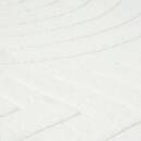 "Arka" Faux Fur Rug Ivory, 170x120 cm Ivory