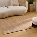 Wool effect rug "Volna" Camel, 230x160 cm Brown