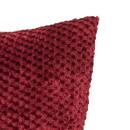 Cushion "Lyno" Garnet Red, 40x40 cm Red