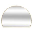 Wall Mirror "Alice" Gold, 90x65 cm Gold