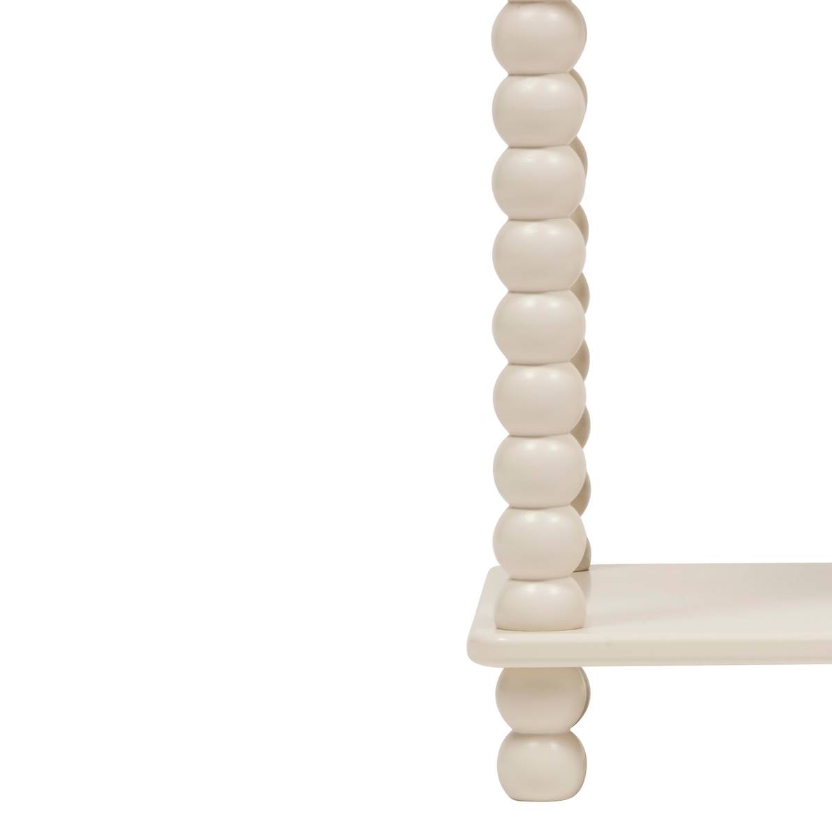 2-tier Shelves "Chamlo" Ivory, 75x34 cm Ivory
