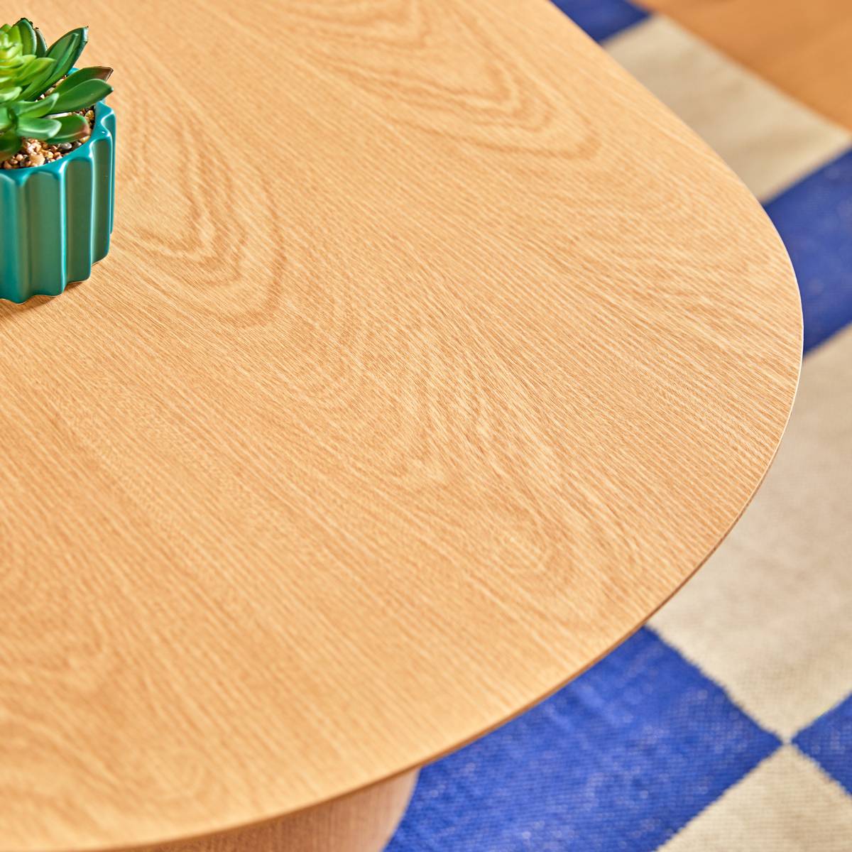 Coffee Table "Lee" Beige, 100x70 cm Beige