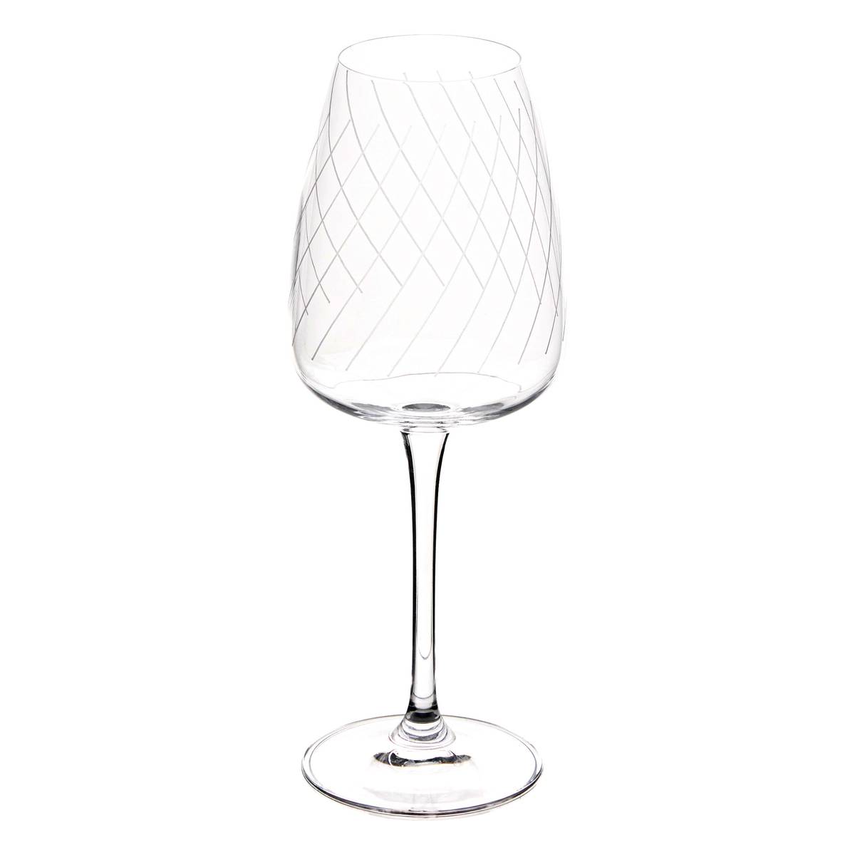 Set of 4 "Talia" wine glasses Crystal clear, 440 ml, Transparent Transparent