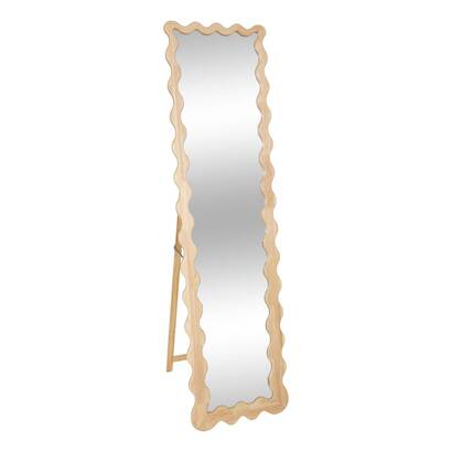 "brooke" floor mirror beige, 180x48 cm