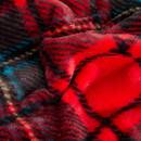 Printed Flannel Throw "Brody" Red, 170x130 cm Red