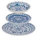 "Manon" dinner set Porcelain, 12 pieces, Blue Blue