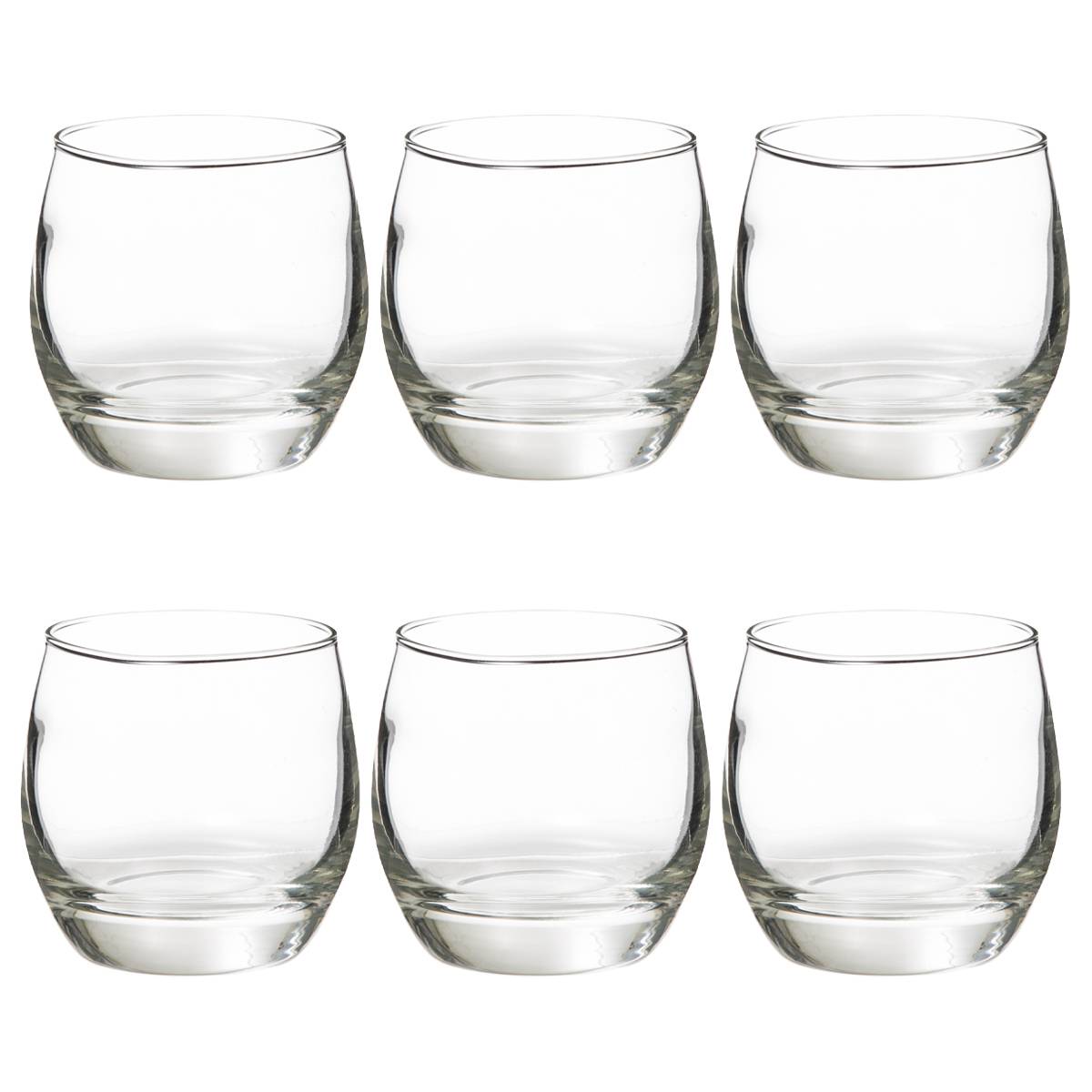 Set of 6 dessert cups "Amira" 15cl, Transparent Transparent