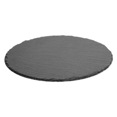 Presentation plate "slate" d.28 cm