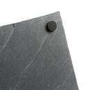 Presentation plate "Slate" 32x24 cm, Slate Grey Slate grey