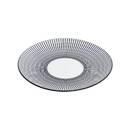 "Lunis" Tableware Set 18 pieces, Black & White Black