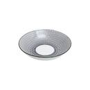 "Lunis" Tableware Set 18 pieces, Black & White Black