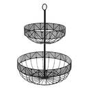 Fruit basket "Frise" D.43 cm, Black Black