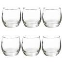 Set of 6 dessert cups "Amira" 15cl, Transparent Transparent