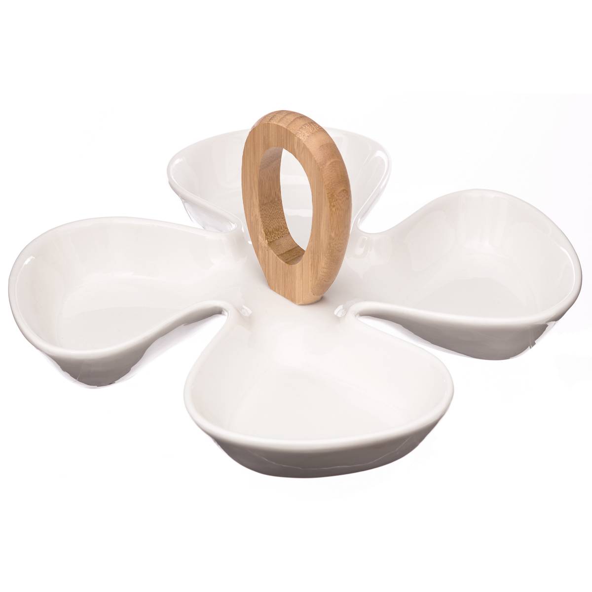 "Rio" appetizer set 28x28 cm White