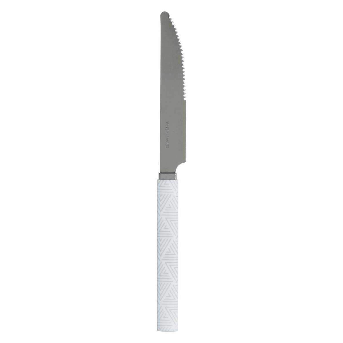 24-piece cutlery set "Geo" White White