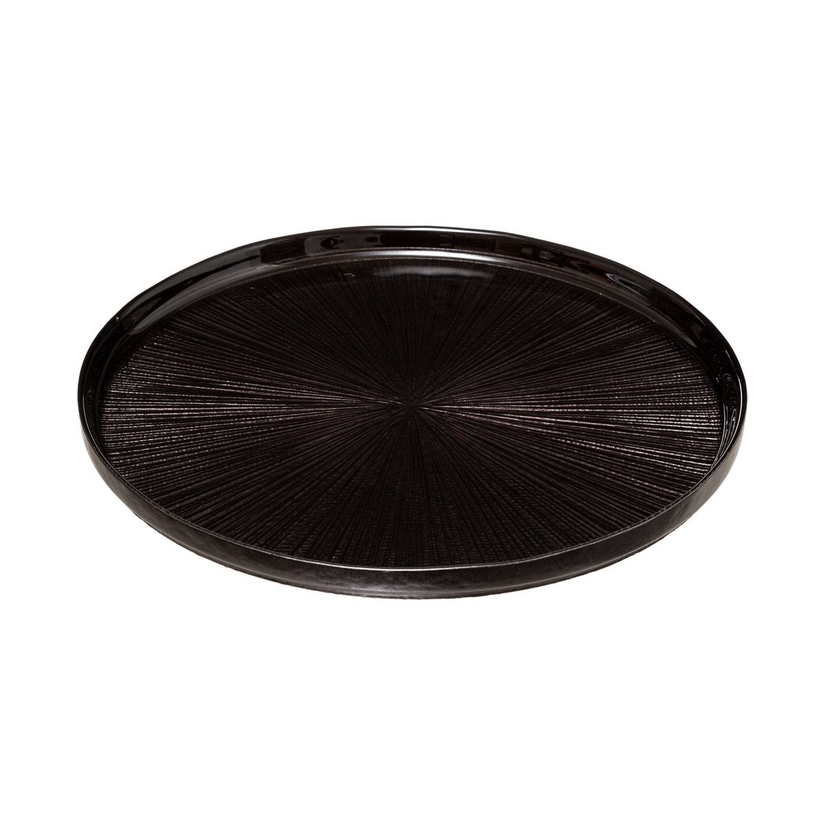 Dessert plate "Astra" D.21 cm, Black Black