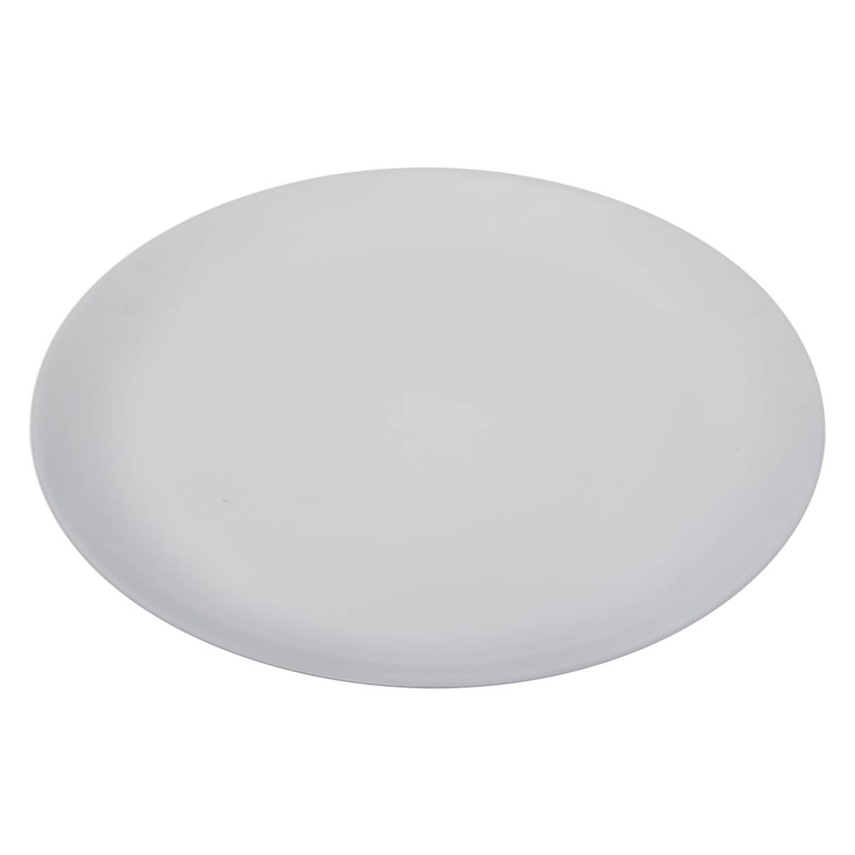 Set of 6 dinner plates "Jeanne" D.27.3 cm White
