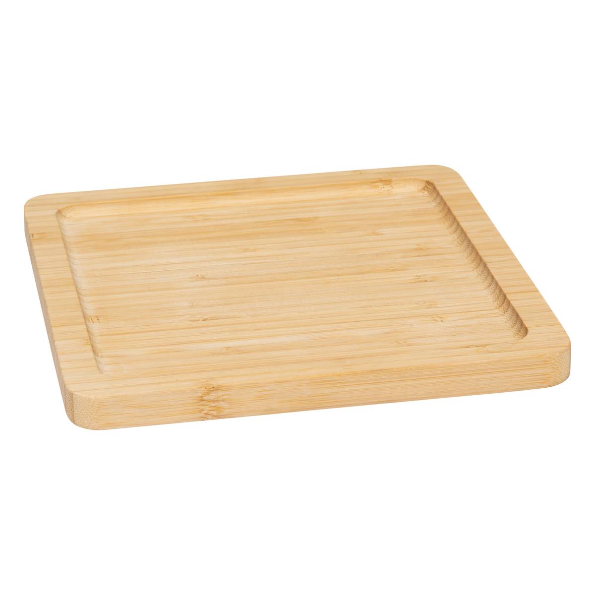 Presentation plate "Rio" 20x20 cm, Beige Beige