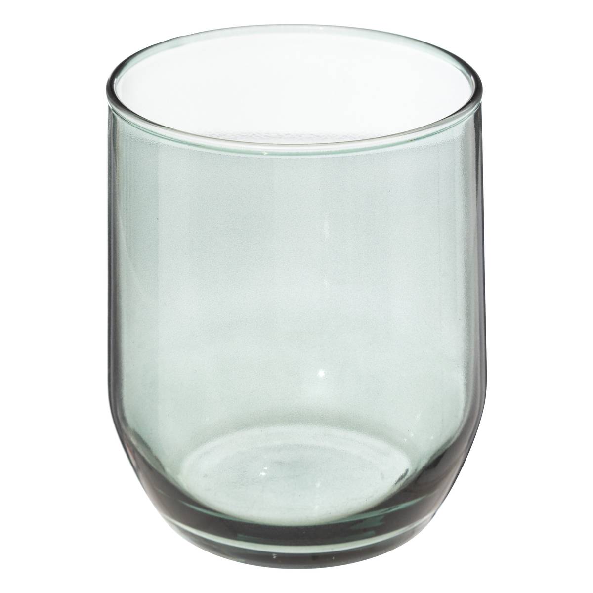 Set of 6 low tumblers "Paol'Eau" 310 ml, Gray Green