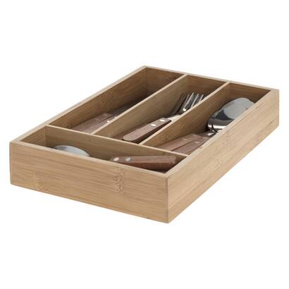 24-piece cutlery set "bamboo" silver