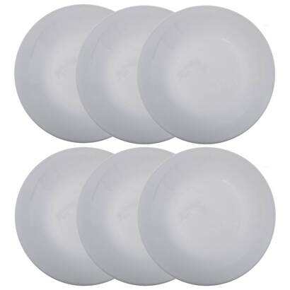 Set of 6 dinner plates "jeanne" d.27.3 cm