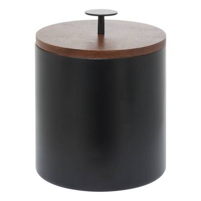 Ice bucket "cafe bordelais" mango, black