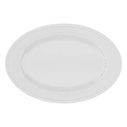 "perle" plate 33.5x23.4 cm